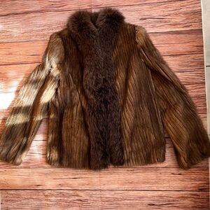 Luxurious Brown Fur Coat